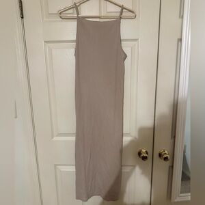 Old Navy Tan Midi Dress